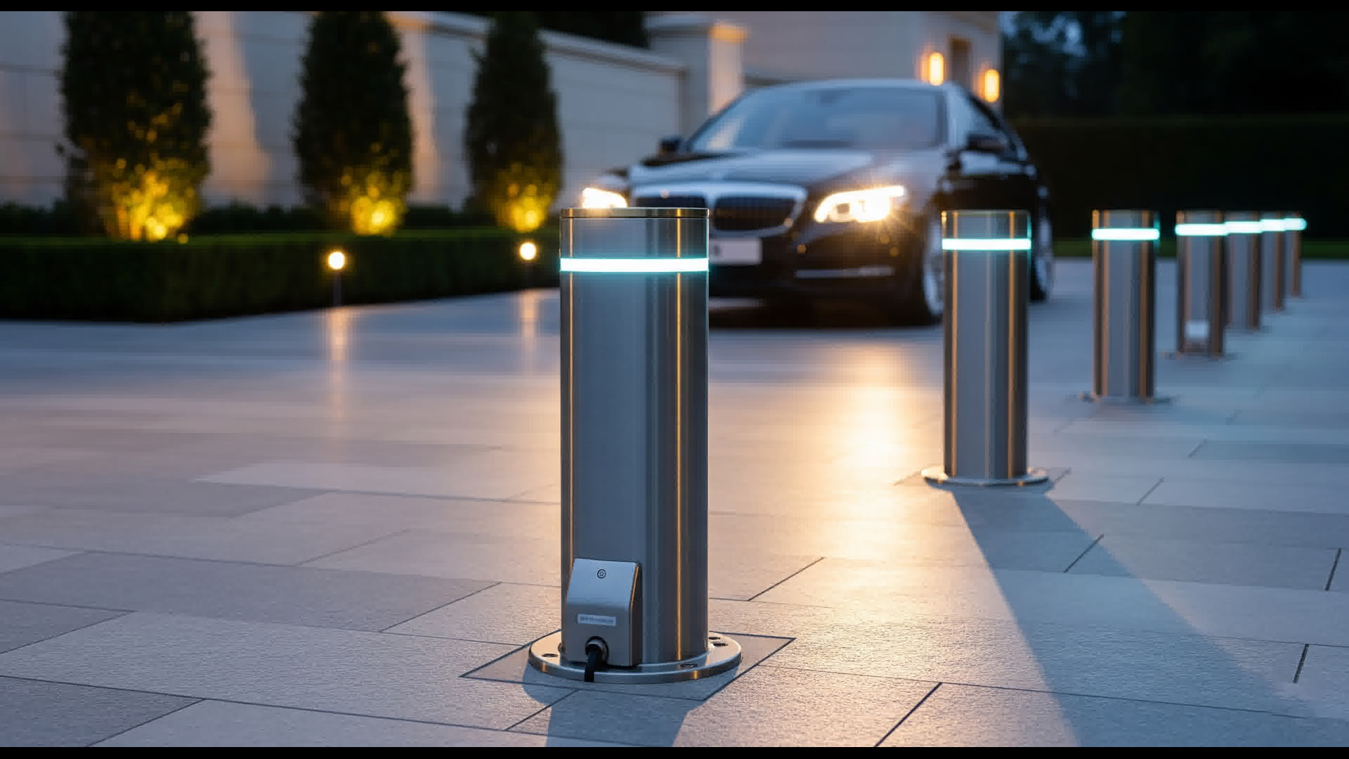 Automatic Hydraulic Bollards